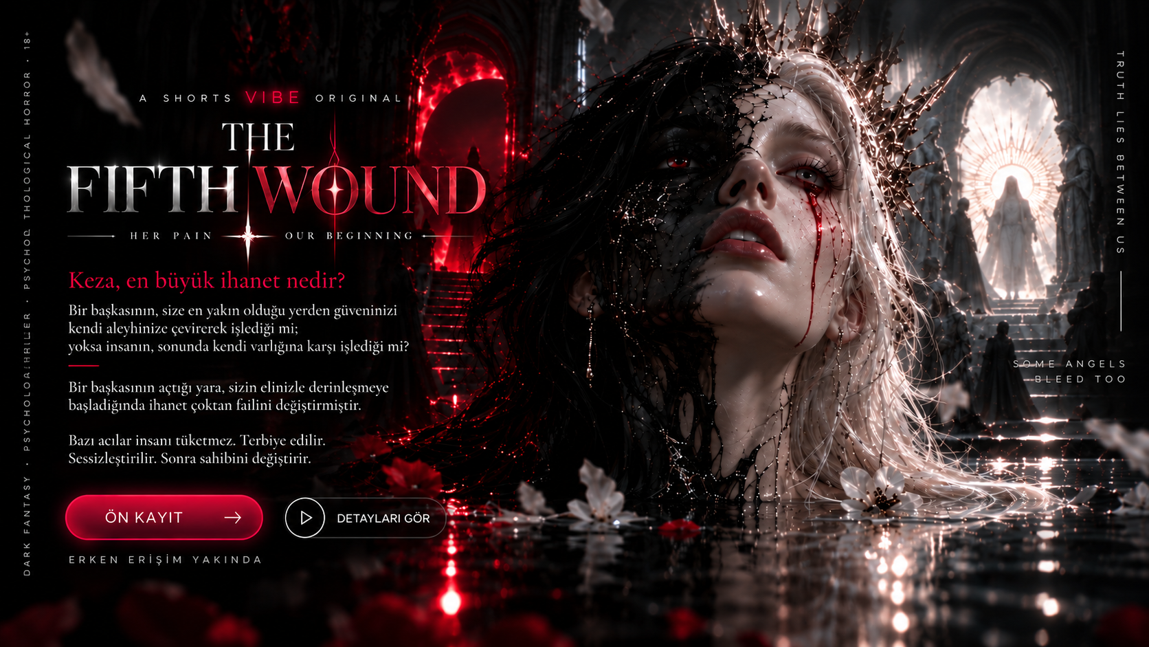 Yayındaki The Fifth Wound ana sayfa görseli